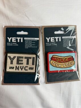 New York Exclusive Yeti Patch Set - Subway Tile Hotdog